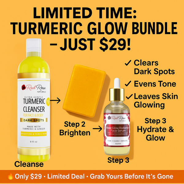 Turmeric Glow Bundle – Limited Time Only $29 (Total Value: $89)