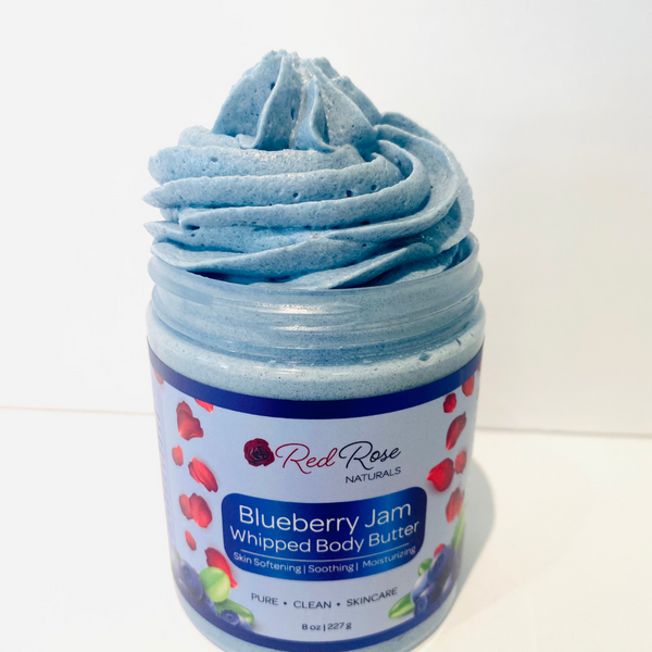 Blueberry Jam Whipped Body Butter 8 oz (larger size)